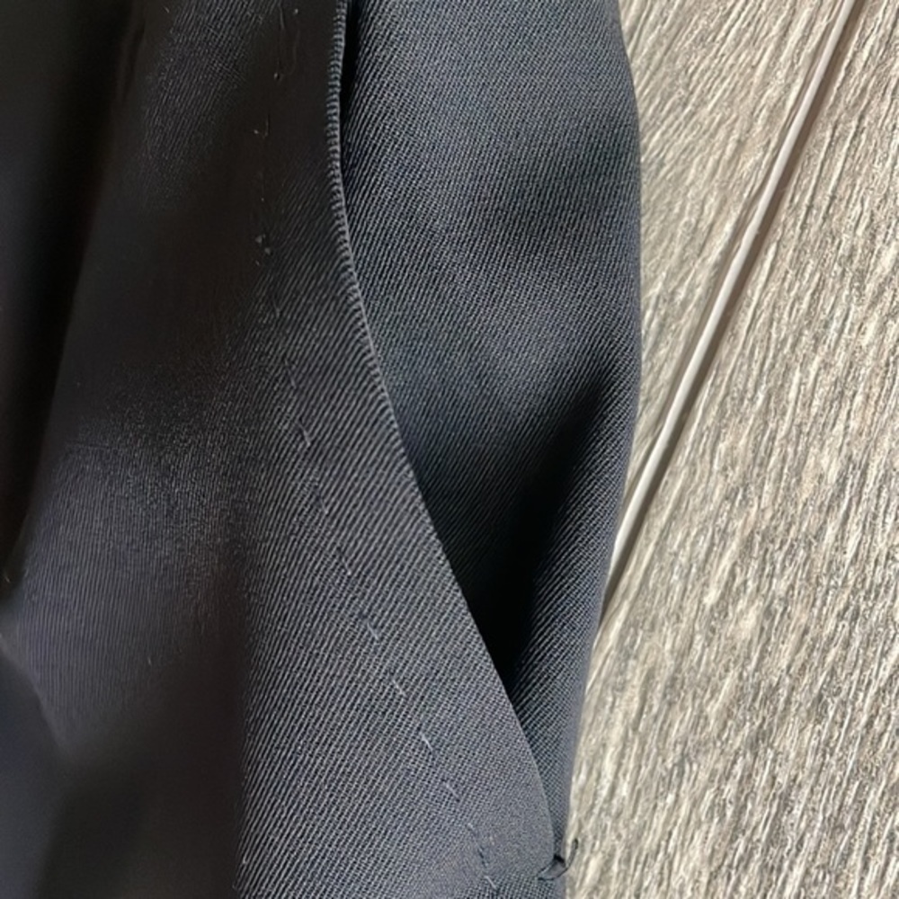 ESCADA pants trousers size 34 or 4 or XS black career Pleated - Picture 7 of 13